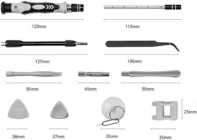 🔧 ¡Repara tú mismo! Kit de 115 piezas magnéticas para todo tipo de electrónicos📱💻