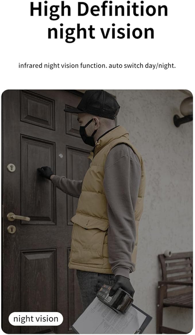 🛎🔐 ¡Vigila tu casa desde el celular! Timbre inteligente con cámara HD