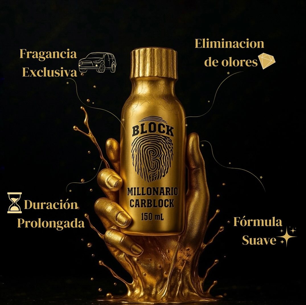 🚗✨PERFUME DE CARRO  ¡Haz que tu carro huela tan bien como luce con CarBlock !