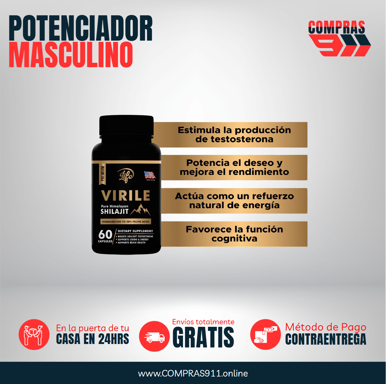 💪🌄 Activa tu Fuerza Interior con Shilajit Virile 🛑🌿