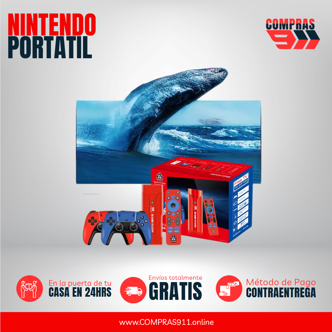 🚀🎮 Nintendo Portatil Diversión Sin Límites: Más de 36,000 Juegos en un Solo Dispositivo 🕹️🔥