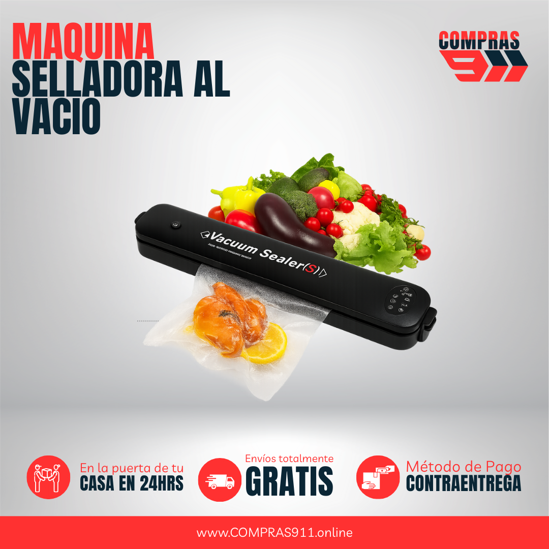 “Vacuum Sealer: Protege lo que comes, ahorra lo que gastas”