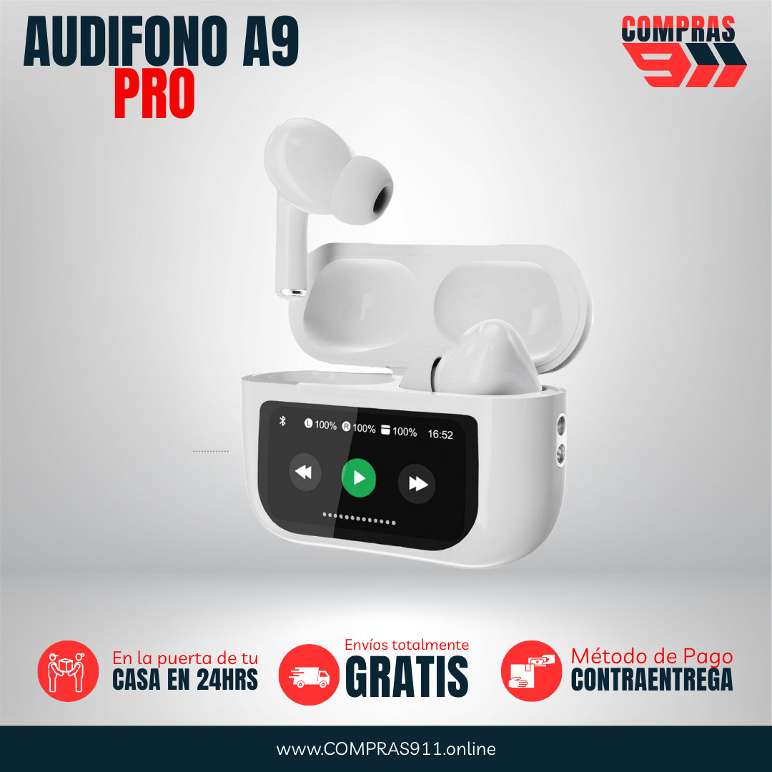 🎧 “Auriculares Inteligentes con Pantalla LED – Control total en tus manos”