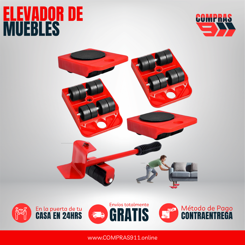 Elevador y Deslizador de Muebles MCSWKEY