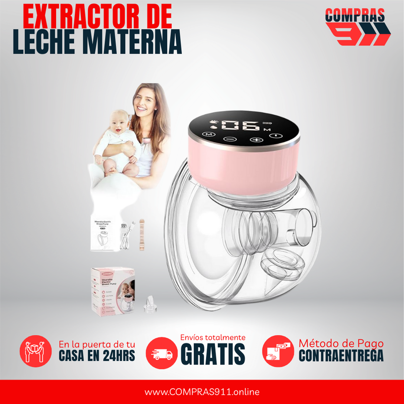 Extractor de Leche Manos Libres AUKZON - Silencioso y Portátil