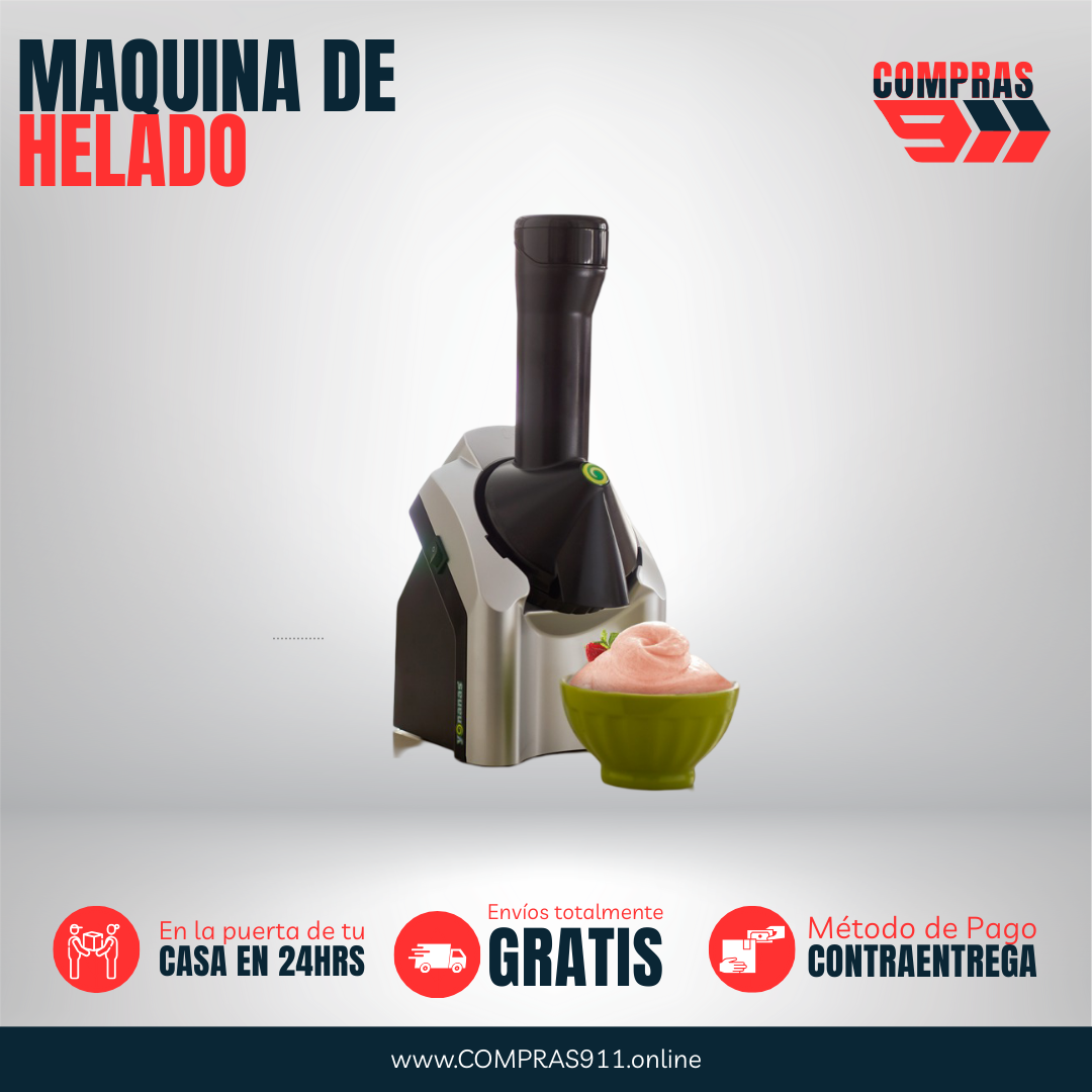 🥶 ¡Haz helado natural en segundos con la Máquina de Helado Yonanas! 🍓🍌
