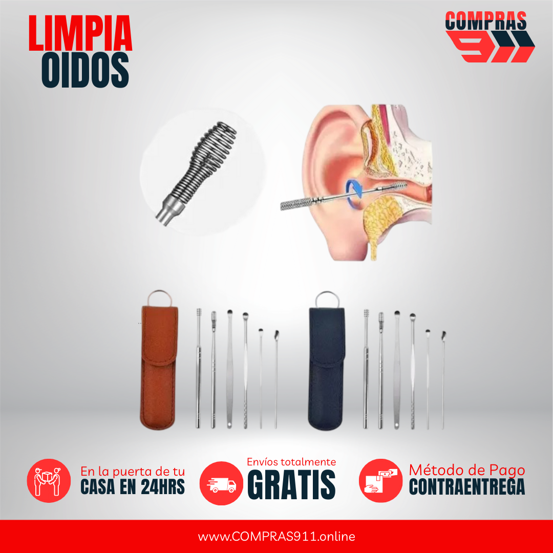 👂✨ ¡Limpieza de oídos segura y efectiva en minutos!👂✨