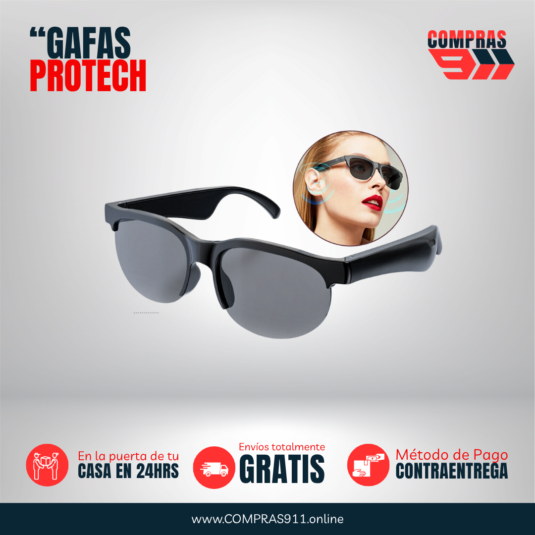 🕶😎“Gafas ProTech 📞 Escucha, habla y luce bien – Todo con tus lentes inteligentes”