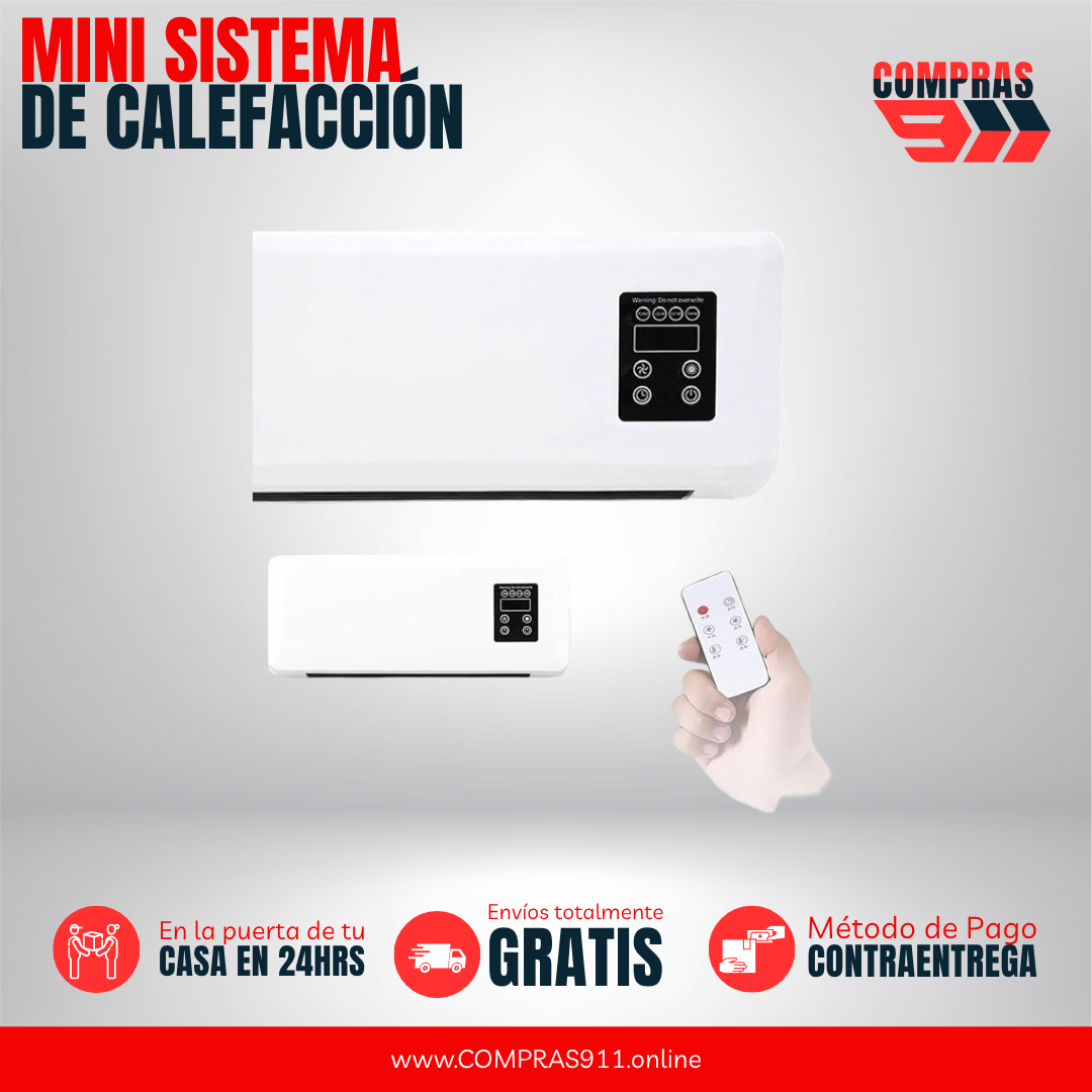 🛋 Calefactor compacto, potente y sin bulla ClimaSmart