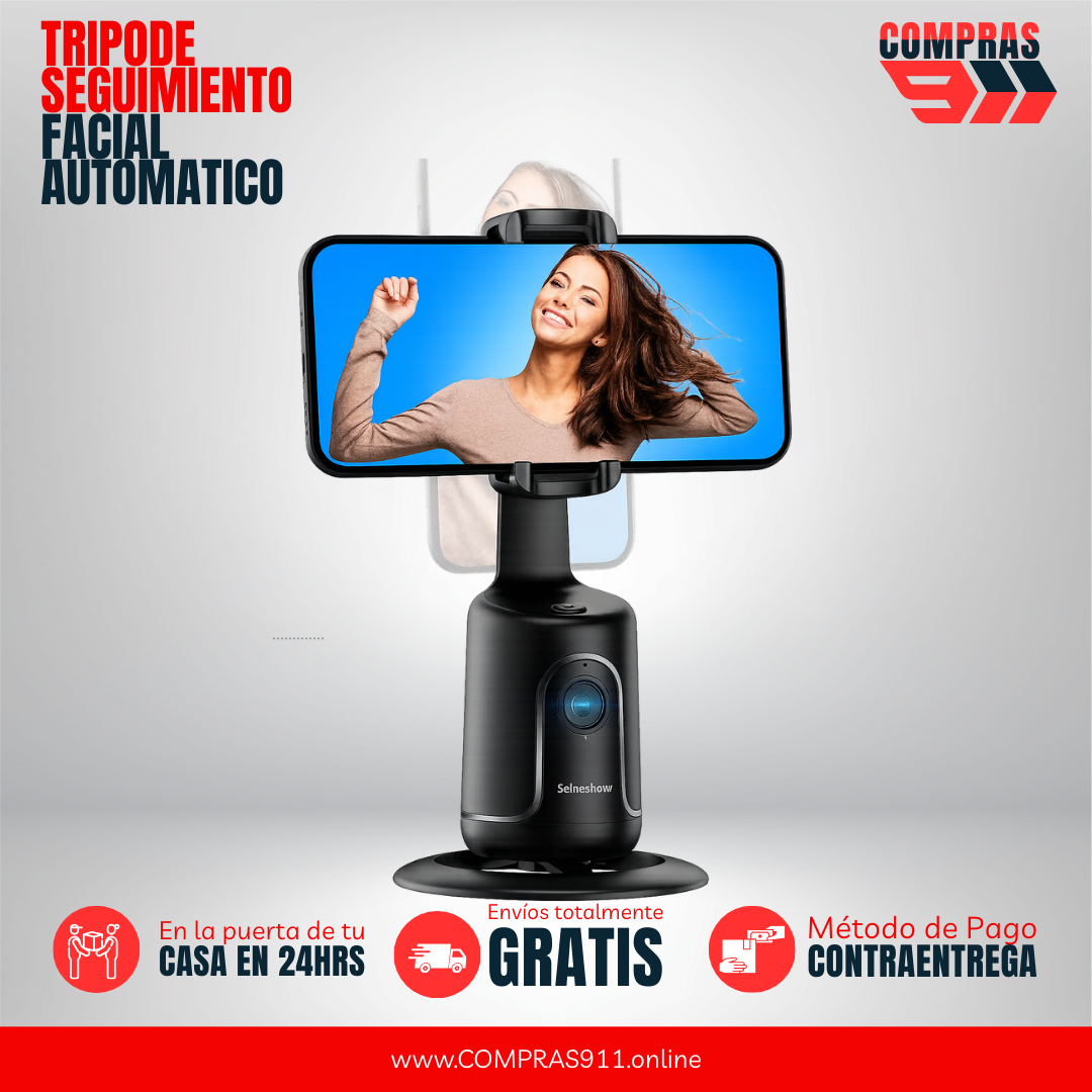 🎥TRIPODE SEGUIMIENTO FACIAL AUTOMATICO🎥