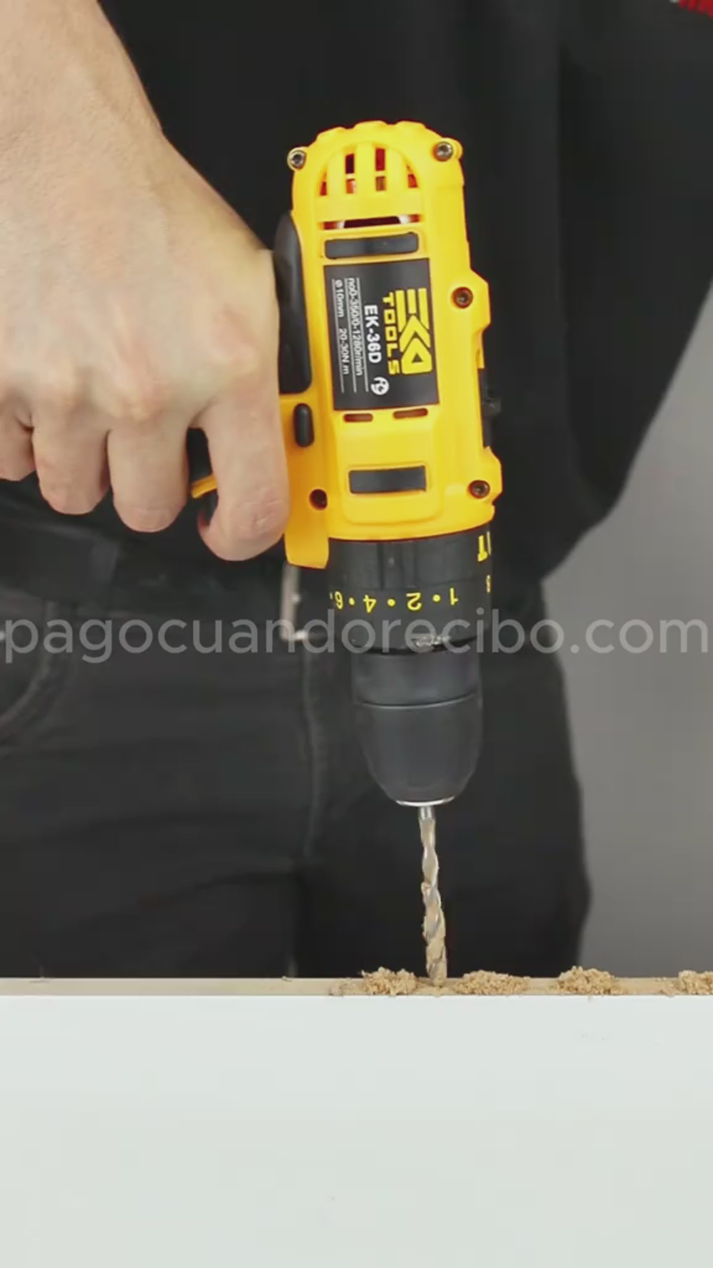 KIT de Taladro Recargable con 2 Baterías + 12 Herramientas | ¡Resuelve cualquier trabajo!