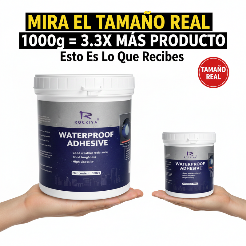 Gel 1000 gr sellador de filtración ahora mas grande 💪 “Pegamento Impermeable Transparente de Alta Resistencia”